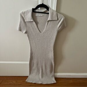 Abercrombie Short-Sleeve Polo Sweater Dress XXS